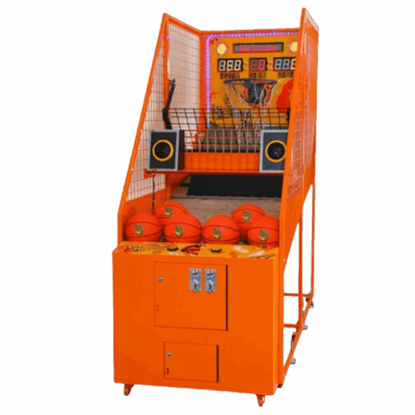 Basketball Rock Dinosaur Orange