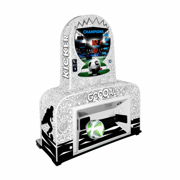 Kicker Multiplayer Sticker - Weiss