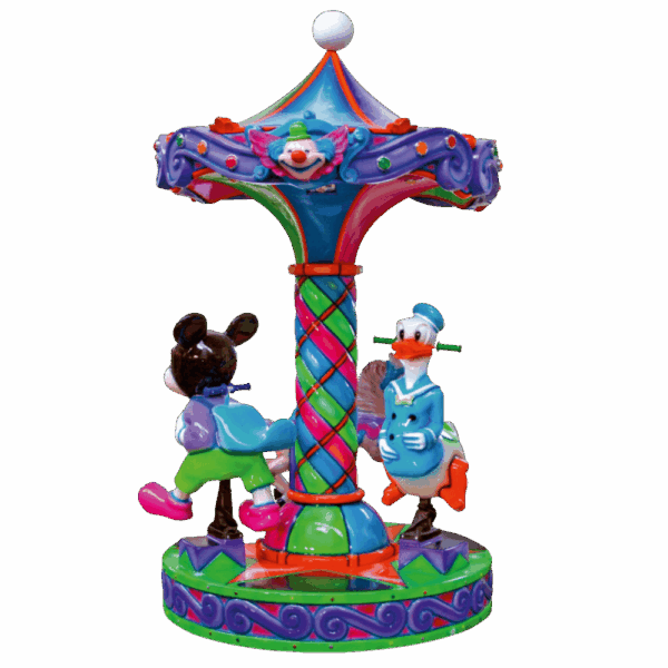 Kinder-Karussell mit Pferden 2